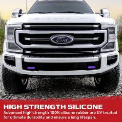 Recon - Recon 264004FSDPR Silicone Tow Hook Cover Set Purple 17-23 Super Duty - Image 4