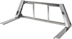 Highway Products - Highway Products 4030-054 Honeycomb Open Post Polished Aluminum Upright Smooth - Image 2