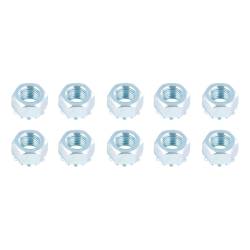 CURT - CURT 2025027776 Trailer Brake Hex Lock Mounting Nut 7/16"x20 Thread Size 10Pc - Image 1