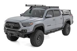 Rough Country Suspension Systems - Rough Country OV2 Running Boards Black for 16-23 Tacoma Crew 14012 - Image 4