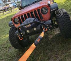 Mile Marker - Mile Marker 19315TOW 3"x15' Orange Tow Strap - Image 2