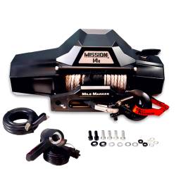 Mile Marker - Mile Marker 78-53254WR 14K Mission Recovery Winch w/Synthetic Rope - Image 1