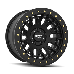 DIRTY LIFE - Dirty Life 9317-7983MB DT-3 9317 Satin Black Sim-Bead Wheel 17x9 6x5.5 -12mm - Image 1