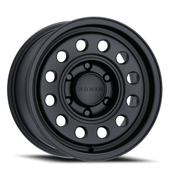 Nomad Wheels - NOMAD WHEELS N501-CONVOY 15x7 6x5.5 -10mm Satin Black N501SB-57060-10 - Image 1