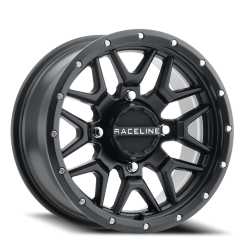 Raceline Wheels - Raceline Wheels Krank UTV A94B 14x7 4x137 10mm Satin Black A94B-47037+10 - Image 1