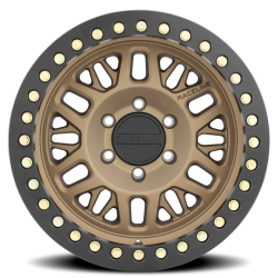 Raceline Wheels - Raceline Wheels RT951BZ-79050-12 Ryno BL RT951BZ 17x9 5x5.0 -12mm Bronze/Black - Image 3