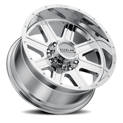 Raceline Wheels - Raceline Wheels 940C-21280-44 Hostage 940C 20x12 8x6.5 -44mm Chrome - Image 2