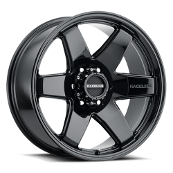Raceline Wheels - Raceline Wheels Addict 942B 18x8 6x5.5 35mm Gloss Black 942B-88060+35 - Image 1