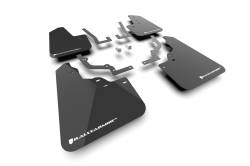 Rally Armor - Rally Armor MF139-UR-BLK-WH Black Mud Flap/White Logo - Image 1