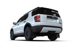 Rally Armor - Rally Armor MF139-UR-BLK-WH Black Mud Flap/White Logo - Image 2