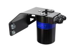 HPS Performance - HPS 860-004BL Aluminum Oil Catch Can Kit for 08-14 Subaru Impreza WRX 2.5L Turbo - Image 1