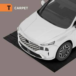 Auto Floor Guard - AutoFloorGuard Carpet Garage Floor Spill Containment Mat Large Truck AFG8018 - Image 1