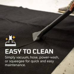 Auto Floor Guard - AutoFloorGuard Carpet Garage Floor Spill Containment Mat Large Truck AFG8018 - Image 2