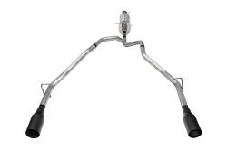 Corsa Performance - Corsa 21309BPC 2.5" SS Sport Cat-Back No Drone Technology Dual Rear Exit - Image 1