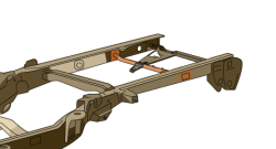Rust Buster Frameworks - Rust Buster RB7082 Forward Spare Tire Crossmember for 04-08 F150 4WD Ext Cab 6.5 - Image 10