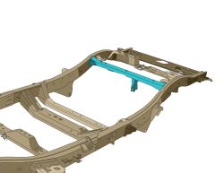 Rust Buster Frameworks - Rust Buster Frameworks RB7518 Fuel Tank Crossmember for 06-10 Hummer H3 - Image 7