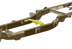 Rust Buster Frameworks - Rust Buster RB7080 Forward Gas Tank Crossmember for 04-08 F150 4WD Ext Cab 6.5' - Image 9