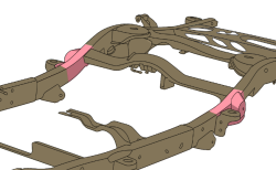 Rust Buster Frameworks - Rust Buster RB7428L 07-14 Tahoe/Yukon/Escalade Rear Upper Control Arm Sec LEFT - Image 10