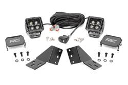 Rough Country Suspension Systems - Rough Country 96125 Rear Cab Mount 2" LED Pod Light Kit for Cfmoto Uforce 1000 - Image 1