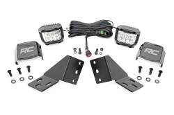 Rough Country Suspension Systems - Rough Country 96127 Rear Cab Mount 3" LED Pod Light Kit for CFMoto Uforce 1000 - Image 1