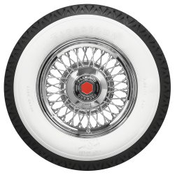 Coker - Coker 74448 700-19 FIRESTONE 4.25" White Wall Balloon - Image 2