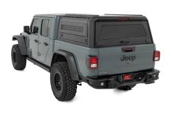Rough Country Suspension Systems - Rough Country 73405 Modular Truck Bed Cap Black for 20-25 Gladiator JT 5' Bed - Image 3