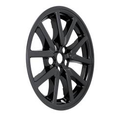 Coast To Coast - Coast To Coast IMP527BLK 18" 5 V Spokes Snap-On Hub Caps - Image 2