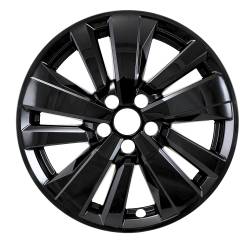 Coast To Coast - Coast To Coast IMP519BLK 18" 10 Spokes Snap-On Hub Caps - Image 1