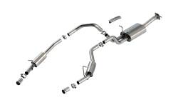 Borla - Borla 141031 ATAK Cat-Back Exhaust One Split Rear Exit for 25-26 RAM 1500 3.0L - Image 1