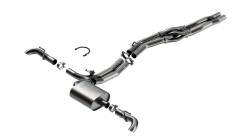Borla - Borla Exhaust 141008 S-Type Cat-Back System for 18-25 Audi SQ5 w/O Tips - Image 1