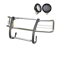 Black Horse Off Road - Black Horse Off Road 17GV02MSS-PLFB Grille Guard Kit - Image 1
