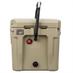 Bulldog Winch - Bulldog Winch 80058 Sportsman Cooler 20 Quart Beige - Image 5