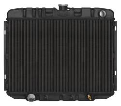 Cold Case Radiators - Cold Case Radiators FOM588AB Aluminum Radiator for 67-70 Mustang BB 24" AT - Image 1