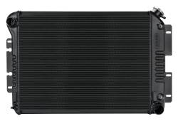 Cold Case Radiators - Cold Case Radiators CHC11AB Alum Radiator Black for 67-69 Camaro/Nova/Firebird - Image 1