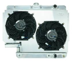 Cold Case Radiators - Cold Case Radiators CHI565A-5K Radiator/Dual 12" Fans for 61-65 Impala 500 Box - Image 1