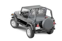 MasterTop - MasterTop 14103135 Black Diamond Bimini Top for 87-95 Jeep Wrangler YJ - Image 3