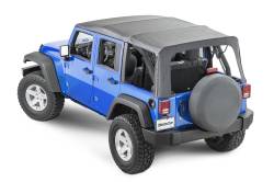 MasterTop - MasterTop 15101435 Top Tinted Glass Black Diamond for 07-09 Jeep Wrangler JK 4DR - Image 2
