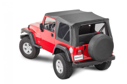 MasterTop - MasterTop 15101235 Top Tinted Glass Black Diamond for 97-06 Jeep Wrangler TJ - Image 3
