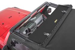 MasterTop - MasterTop 15201224 Top No Doorskins Tinted Glass Black for 97-06 Wrangler TJ - Image 5