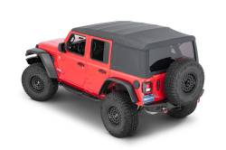 MasterTop - MasterTop 15601635 MasterTop Complete Top Black Dia for 18+ Wrangler JLU 4DR - Image 1