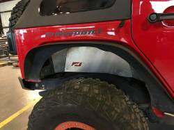 Motobilt - Motobilt MB1071 Rear Inner Fenders for 07-18 Jeep Wrangler JK Aluminum - Image 5