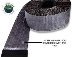 Overland Vehicle Systems - Overland Vehicle Systems 19069916 Tow Strap 30 30000lb 3 x 30' Gray Storage Bag - Image 6