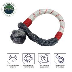 Overland Vehicle Systems - Overland Vehicle Systems 19129903 Soft Shackle Recovery 41000lb w/Loop & Sleeve - Image 5