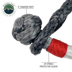 Overland Vehicle Systems - Overland Vehicle Systems 19129903 Soft Shackle Recovery 41000lb w/Loop & Sleeve - Image 3