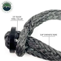Overland Vehicle Systems - Overland Vehicle Systems 19159919 Soft Shackle Recovery 5/8 44500lbs w/Collar - Image 4