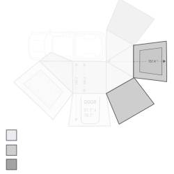 Overland Vehicle Systems - Overland Vehicle Systems 18109910 270 Awning Wall w/Window Side 2 - Image 3