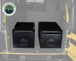 Overland Vehicle Systems - Overland Vehicle 21010301 Camping Storage Box Cargo Box w/Slide Out Drawer - Image 6