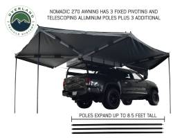 Overland Vehicle Systems - Overland Vehicle Systems 19549907 Nomadic Awning 270 Awning w/Walls Passenger - Image 4