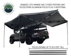 Overland Vehicle Systems - Overland Vehicle Systems 19539907 Nomadic Awning 270 Awning w/Walls Driver Side - Image 4