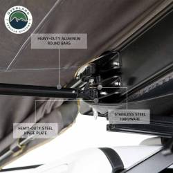 Overland Vehicle Systems - Overland Vehicle Systems 19609917 180 LTE Awning Grey Body/Black Travel Cover - Image 5
